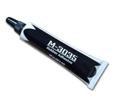 1 oz Pro-Grade Clear Rubberized Speaker Repair Adhesive Glue M-3035