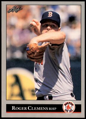 Roger Clemens #19a 1992 Leaf | eBay