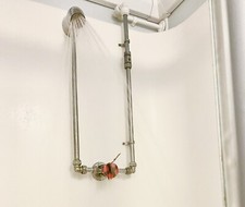 Shower Attachment For Push Button Showers, Caravan, Camping, Gym,