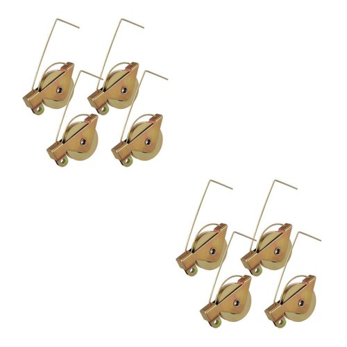 Set of 2 Push and Pull Screen Pulley Office Roller Tool Door Window - Picture 7 of 12