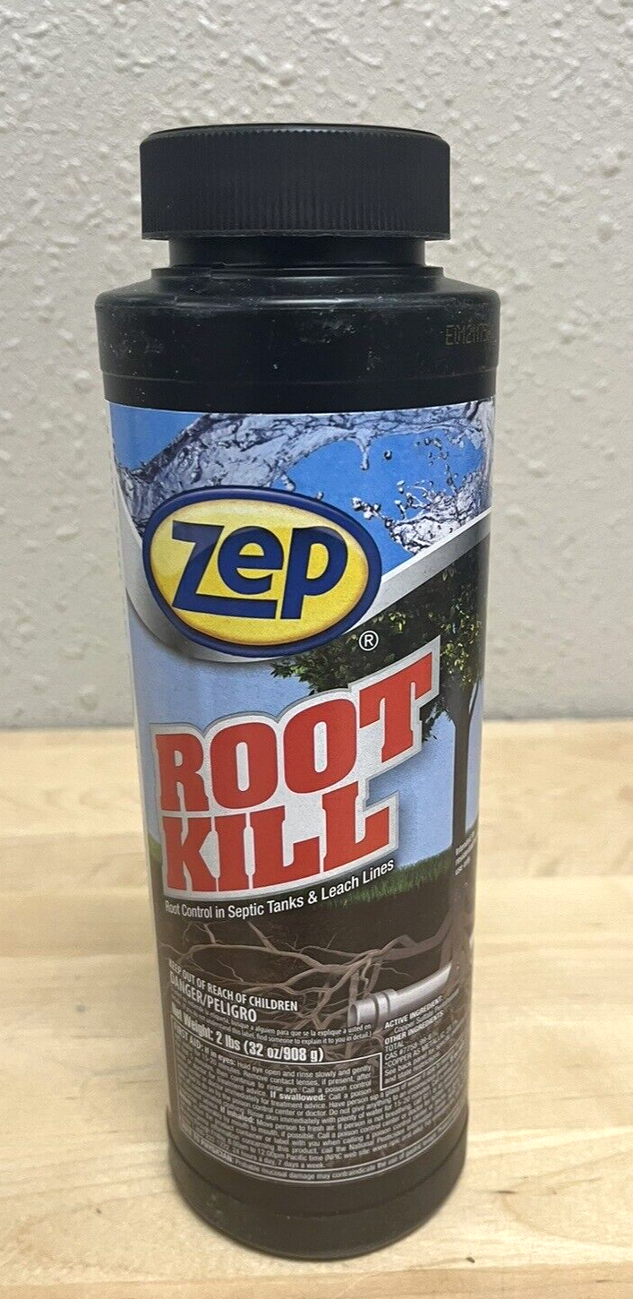 Zep 32 oz. Root Kill Clears Drains of Roots Without Harming Trees