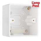 BG Nexus 877 - Slimline Surface Box 1 Gang 50mm Pattress