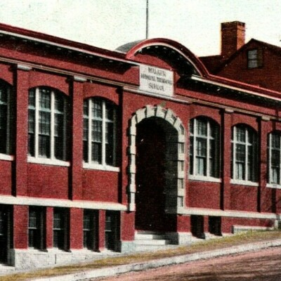 #ad Manual Training School Cumberland Ave Portland Maine 1910 Vintage Postcard 5904 $9.99