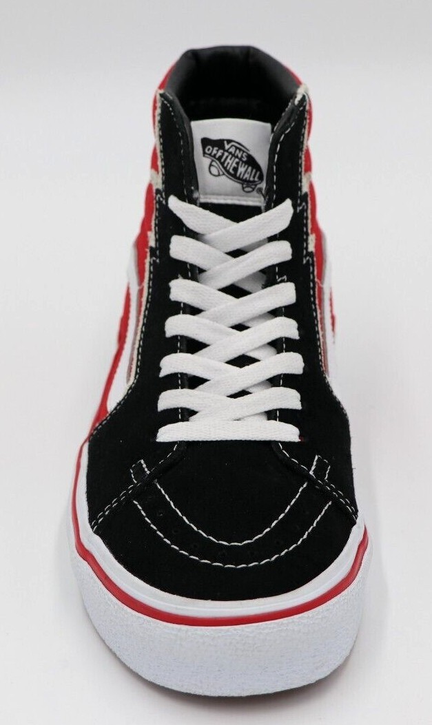 Vans Sk8-Hi ブラック/レッド/グレー Vans Sk8-Hi Bolt Racing Red/Black | eBay