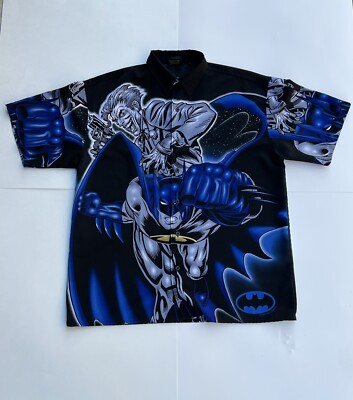 batman button down shirt