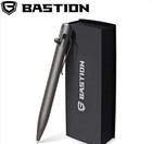 Bastion® Bolt Action Pen Durable Professional Ballpoint Fine Tip, Titanium Grey
