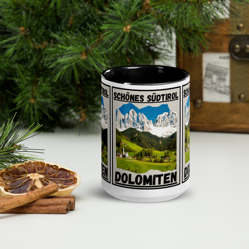 Neu Premium "Kaffeetasse" Becher 15oz Schönes Südtirol Dolomiten Alpen Italien - Bild 11 von 12