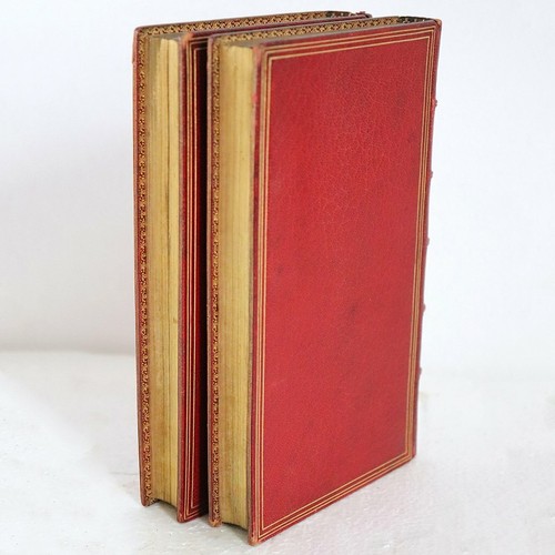 1814 2 Vol Antique Riviere & Son Books: La Fontaine's Tales by J. de La Fontaine - Foto 4 di 12