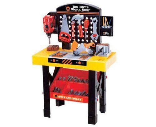 Toys For Big Boys Labour Rates World Tech Toys Big Boy's Work Shop 54 Piece Tool Bench Set | eBay
