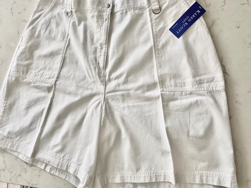 NWT KAREN SCOTT SPORT Brush Cotton ElasticSides Knee Length 4Pockets 24W MSRP$29 - Picture 6 of 6