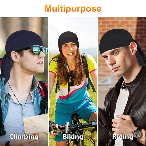 Cooling Skull Cap Helm Liner Sweat Head Wraps Bandanas für Männer Laufen Radfahren - Bild 11 von 30