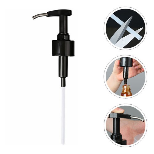 1 Set of Kitchen Tool Food Cosmetics Pump Pump Dispenser Lids Sauce Plastic Pump