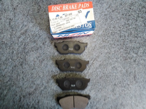 Original HONDA Bremsbeläge Bremsklötze Vorne Brake pads disc brake front SET - Bild 3 von 6