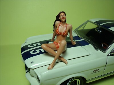 FIGURINE 1/18 GIRLS ELISA ET AGATHE VROOM NOT PEINT WERK
