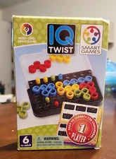 IQ Twist Multi-Level Logic Smart  Game Easy To Expert 1 Player 6+