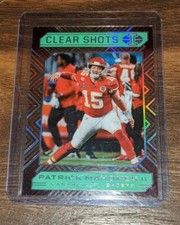 2020 Illusions Clear Shots Emerald Green Acetate Patrick Mahomes Chiefs SP