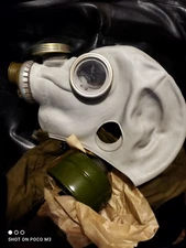 Gas mask officer War Russia vs Ukraine original made in USSR time old  new cond.