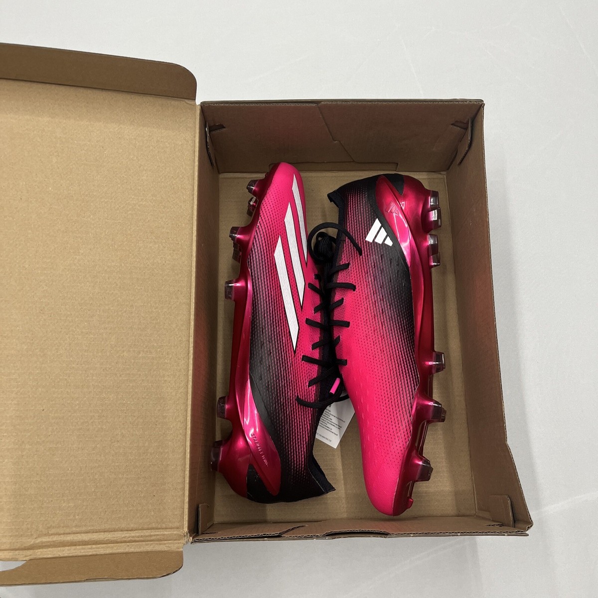 New ADIDAS X SPEEDPORTAL.1 FG (PINK/BLACK) Size 13 GZ5108