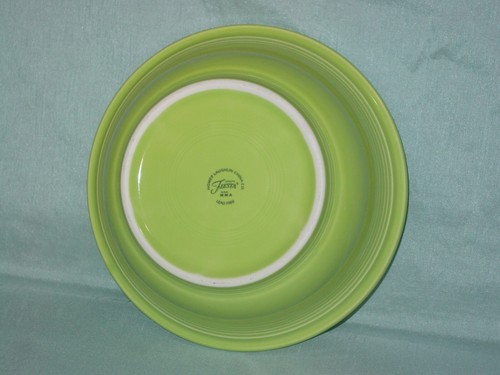 Vintage Homer Laughlin Fiesta LemonGrass 9 1/4 Inch Mixing Bowl Lead Free 1998 - Picture 5 of 5