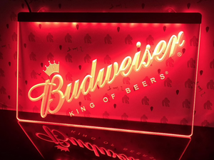 Budweiser-Sign-LED-Light-Bar-Game-Room-Den-Mens-Miller-Coors