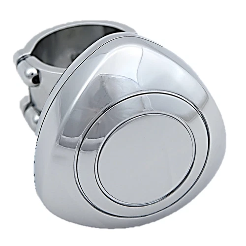 Chrome Steering Wheel Spinner Suicide Brody Knob - Hot Rat Rod Car/Truck/Big Rig - Picture 2 of 3