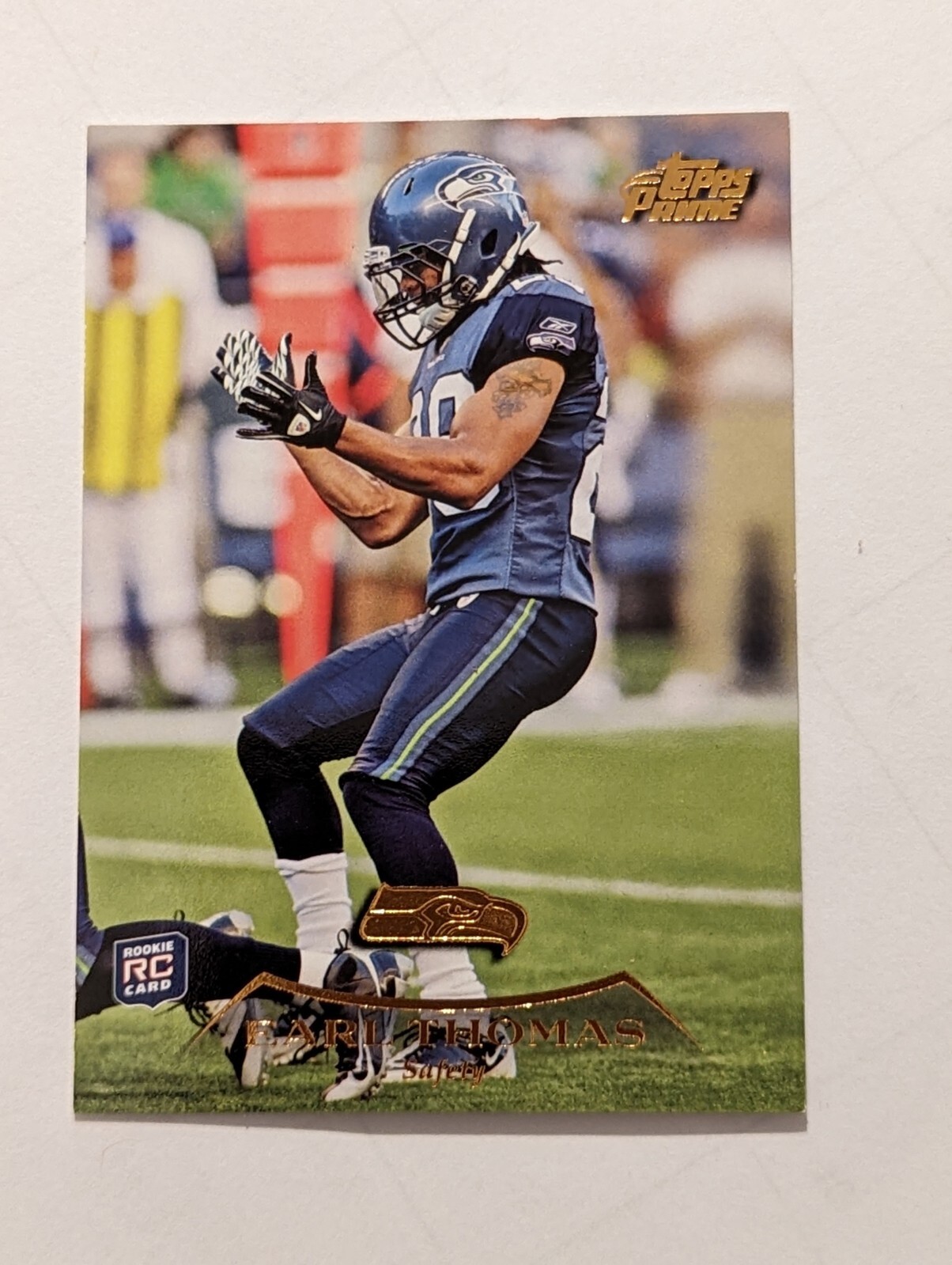 2010 Topps Prime Retail Bronze 0596/1379 Earl Thomas III #55 Rookie