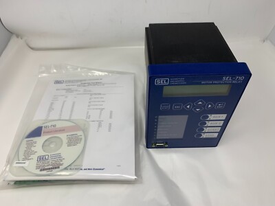 Schweitzer Engineering Labs SEL-710 Motor Protection Relay 071002C1C1G71850210