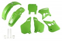 Set Plastics Motorradverkleidungen Full HD Kawasaki KX 125 - 250 1992 Ufo Plast