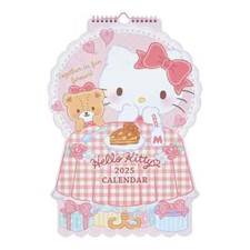 Hello Kitty Die cut calendar 2025 Japan Japanese Kawaii Sanrio