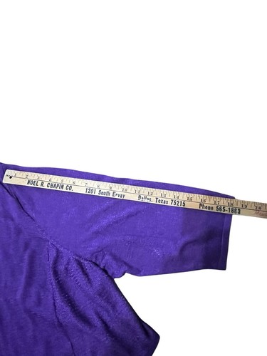 Catherines Women's 3X Purple Knit 3/4 Sleeve Open Front Shrug NO SIZE TAG - Picture 10 of 12