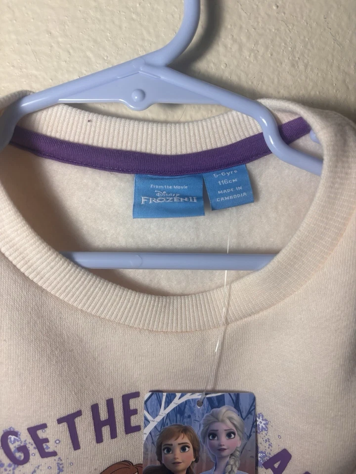 Sudadera Disney Frozen 2 Niñas - Talla 5/6 Foto 3 de 4