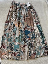 NWT Patrons Of Peace Maxi Skirt, Size Small Style Tide pool
