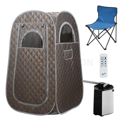 Sauna Steam Tent Foldable Steamer Heating Slimming Skin Spa Box Portable Room - Picture 9 of 10