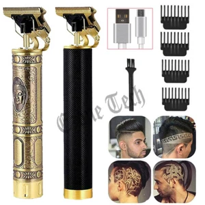 Pantoufles professionnelles Trimmer Shaver Clipper coupe barbe sans fil Barber