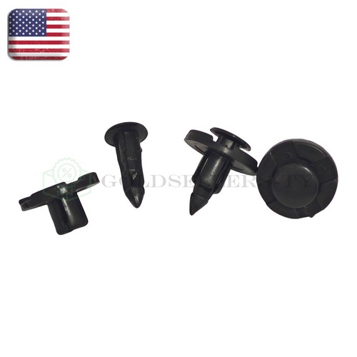 Auto Car Plastic Rivets Fastener Fender Push 100PCS 8mm Bumper Clips Retainer - Picture 7 of 7