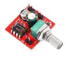 LM386 Power Amplifier Audio Board Mono 0.5W Micro Amplifier Module DC4V-12V