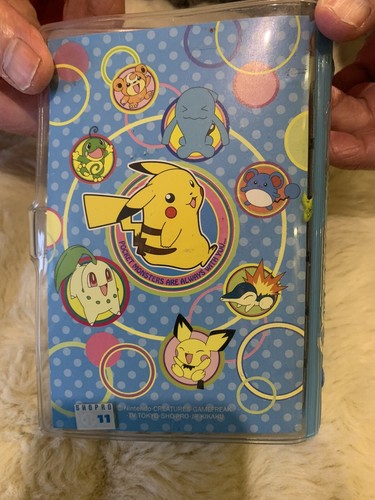 RARE VINTAGE Pocket Monsters Organiser/Diary Pokémon Nintendo Game Freak - Picture 9 of 9