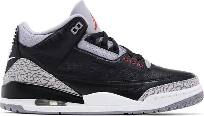 NIKE AIR JORDAN 3 Black 29cm 2024年製 Nike Air Jordan 3 “Black Cement” [Release Date/Price/Where