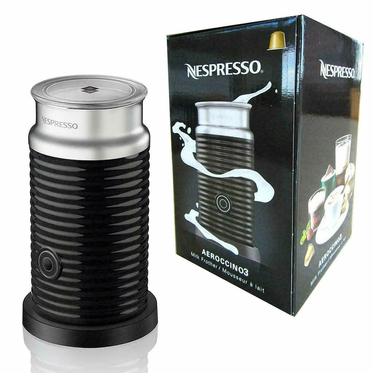 Nespresso Aeroccino 3 Milk Frother 