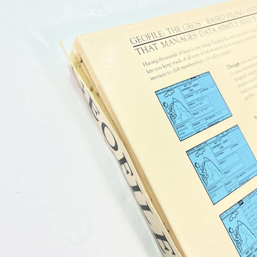 C64: Geofile - Berkeley Software 1987 - No Disk - Picture 9 of 9