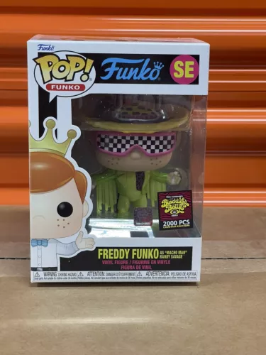 2022 SDCC Funko Fundays Freddy as Macho Man Randy Savage LE 2000