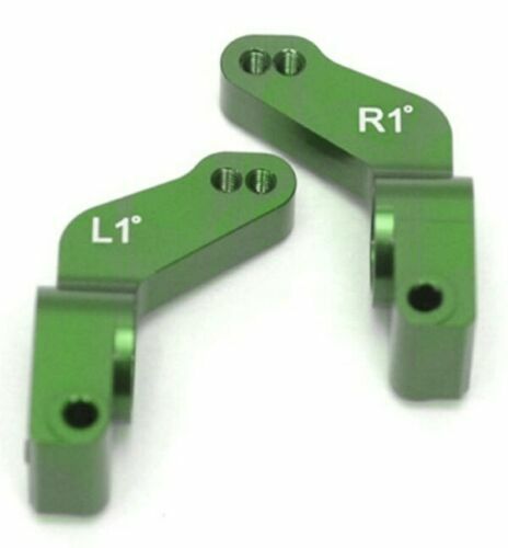 STRC ST3652-T1G REAR GREEN ALUMINUM HUB CARRIER Traxxas Stampede Slash Rustler - Picture 1 of 1