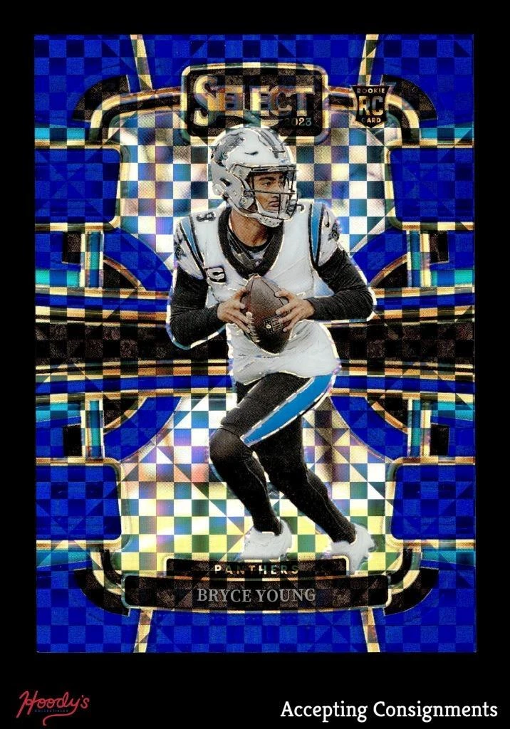 2023 Select Concourse Level Prizm Blue #14 Bryce Young RC ROOKIE 122/199