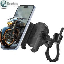 360° Motorcycle Bike Phone Holder Anti-Shake Handlebar Mount for iPhone Samsung