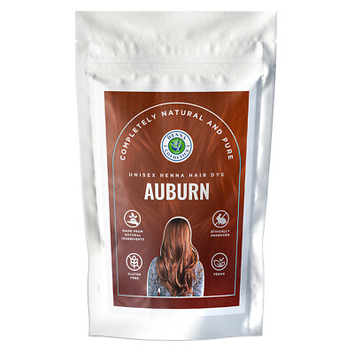 Natural Henna Hair Dye & Beard Color for Men | 400g+50g FREE | Black Brown Red