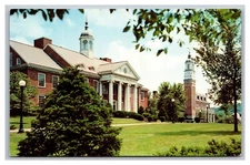 Washington PA Pennsylvania Washington & Jefferson College Scene Chrome Postcard