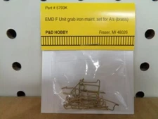 P&D Hobby Brand O Scale Detailing Parts: EMD F Unit grab iron maint. set for ...
