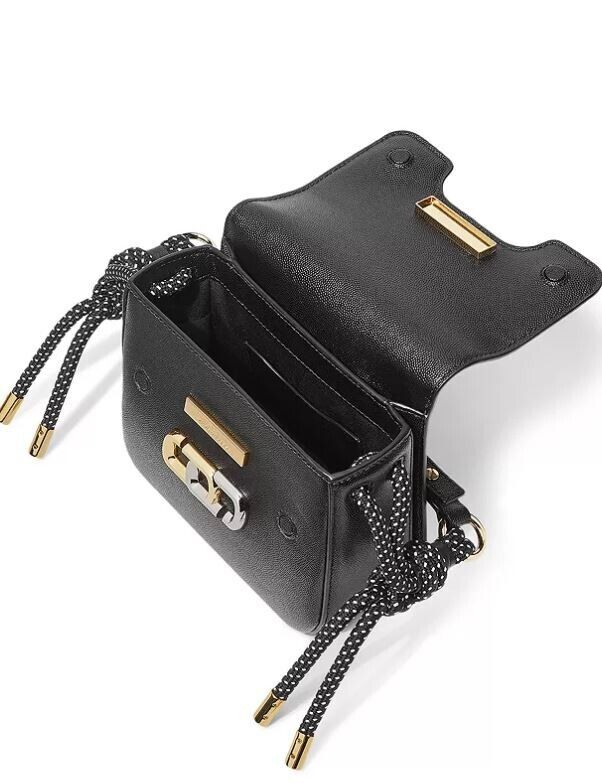 MARC JACOBS The J Link Twist Mini Shlder /Xbody Bag Black MARC JACOBS The J Link Twist Mini Shlder /Xbody Bag Black