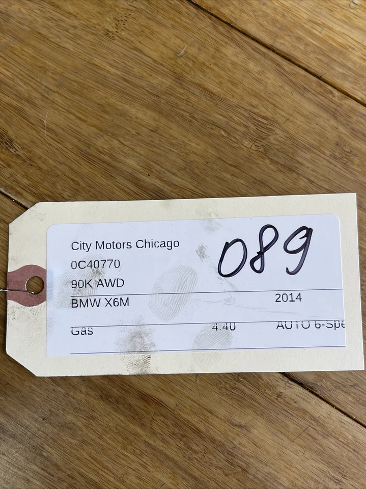 Coletor de escape do motor BMW X5M X6M V8 4.4L 2008-2014 FABRICANTE DE EQUIPAMENTO ORIGINAL 90k - Imagem 2 de 4