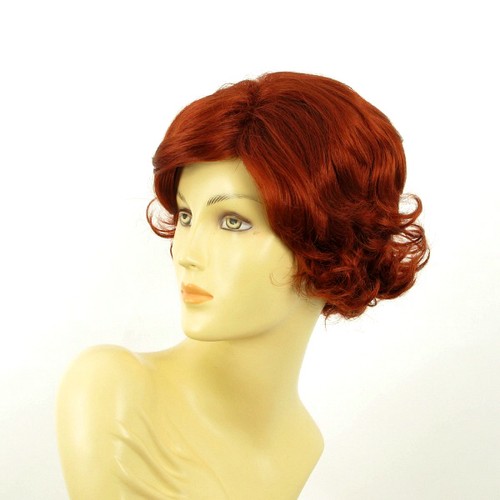short wig for women intense coppery ref: VALENTIA 350 PERUK - Picture 2 of 8